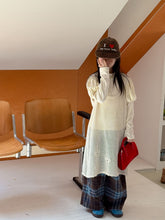 Load image into Gallery viewer, 【予約】ブルーチェックストレートパンツ bottom　ゆったり　冬100～160ｃｍ　Wselect
