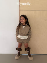 Load image into Gallery viewer, 【予約】アーチピグハーフジップ　トップス　ジップ　AW 韓国  韓国子供服　2026 ELLYMOLLY - W select  baby kids
