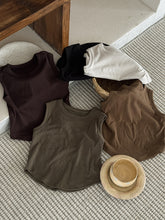 Charger l'image dans la galerie, 【予約】リブハーフタンク　tops 夏　80〜130  Tシャツ　kids 子供服　SS　Wselect - W select  baby kids
