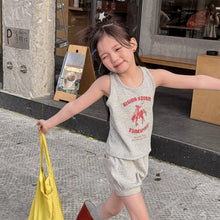 Load image into Gallery viewer, 【予約】horseリブタンクセット　夏　set up 80～130ｃｍ　子供服　 Wselect　SS 子供服　 Wselect - W select  baby kids
