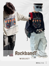 画像をギャラリービューアに読み込む, 【即納】ロックバンドT　春　2024　TOPS　Kids　ジュニアサイズ　Wselect
