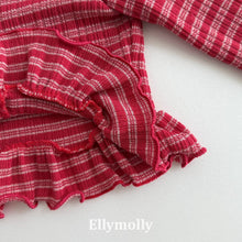Load image into Gallery viewer, 【予約】ロエンフリルカーディガン　ボーダー　AW 韓国  韓国子供服　2026 ELLYMOLLY - W select  baby kids
