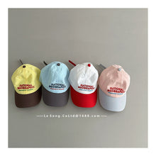 Load image into Gallery viewer, 【予約】カラーサマーキャップ　夏　48～53ｃｍ　帽子　バイカラー　Wselect　SS  Wselect - W select  baby kids
