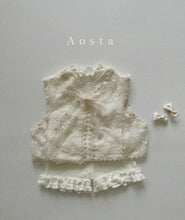 Load image into Gallery viewer, 【即納】Aosta 定番フリルTシャツ　夏　TOPS　baby　Kids　Wselect Aosta
