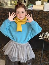 Load image into Gallery viewer, 【予約】ブループルオーバー　スエット　長袖　冬90～160ｃｍ　Wselect
