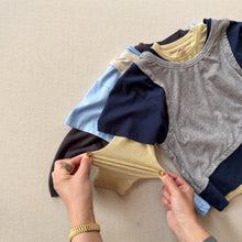 Load image into Gallery viewer, 【予約】レイヤード3色ロンT   春　夏　80～130ｃｍ　Wselect - W select  baby kids
