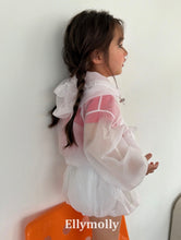 Cargar imagen en el visor de la galería, 【予約】シースルーブルゾン　tops SS 韓国 2026 ELLYMOLLY - W select  baby kids
