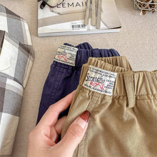 Load image into Gallery viewer, 【予約】 くまちゃん刺繍ハーフパンツ  bottom　刺繍　80～130ｃｍ　Wselect - W select  baby kids
