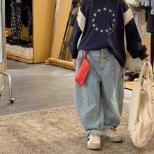 Load image into Gallery viewer, 【予約】 アメカジストレートデニムパンツ  80〜130ｃｍ　Wselect - W select  baby kids
