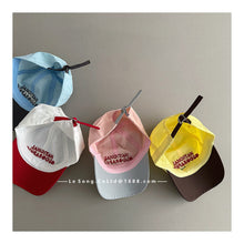 Load image into Gallery viewer, 【予約】カラーサマーキャップ　夏　48～53ｃｍ　帽子　バイカラー　Wselect　SS  Wselect - W select  baby kids
