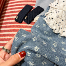 Load image into Gallery viewer, 【予約】 フラワーストレートデニムパンツ  bottom　花柄　80～130ｃｍ　Wselect - W select  baby kids
