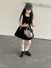 Charger l'image dans la galerie, 【予約】スポーティーバルーンワンピ　夏　100～150ｃｍ　リボン　レース　子供服　 Wselect　SS 子供服　 Wselect - W select  baby kids
