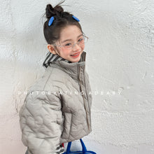 Load image into Gallery viewer, 【予約】ハートキルティングコート  羽織　あったか　冬80～130ｃｍ　Wselect
