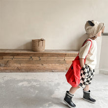 画像をギャラリービューアに読み込む, 【予約】チェッカーハーフパンツ　春　夏　80～130ｃｍ　Wselect
