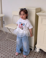 Load image into Gallery viewer, 【即納】サングラス猫Tシャツ　second moment  Tシャツ　韓国子供服　90〜160 Jr. Wselect - W select  baby kids
