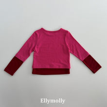 Load image into Gallery viewer, 【予約】ローリングカラーブロックティー　長袖　トップス　AW 韓国  韓国子供服　2026 ELLYMOLLY - W select  baby kids
