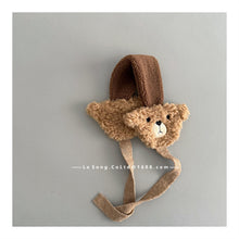 Cargar imagen en el visor de la galería, 【予約】くまちゃん耳当て　kids　AW  くま　防寒　Kids　冬　Wselect

