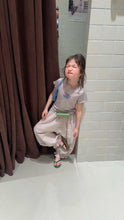 Load image into Gallery viewer, 【予約】ストライプコットンバルーンパンツ　夏　90～150ｃｍ　子供服　 Wselect　SS 子供服　 Wselect - W select  baby kids
