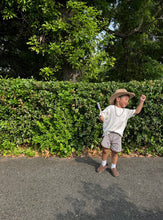画像をギャラリービューアに読み込む, 即納【Original】W. ダルメシアンパンツ　ショートパンツ　bottom  夏　brown  オリジナル　W select
