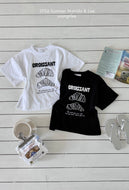 【即納】Matilda&lee  Tシャツ　クロワッサン　モノトーン　韓国子供服　Jr. Wselect - W select  baby kids