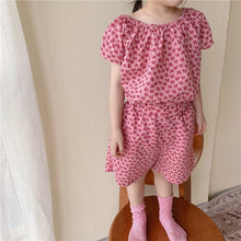 Load image into Gallery viewer, 【予約】ハートセットアップ　夏　80～130ｃｍ　子供服　 Wselect　SS 子供服　 Wselect - W select  baby kids
