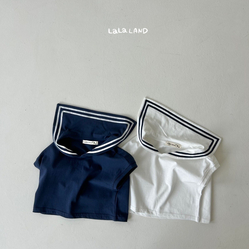 [Ready to ship] French Sailor 2024 Children's clothing Korean children's clothing LALALAND Wselect