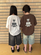 【予約】OURモーションT 半袖　夏 SS 韓国 2026 OUR　90～160ｃｍ - W select  baby kids
