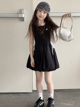 Charger l'image dans la galerie, 【予約】スポーティーバルーンワンピ　夏　100～150ｃｍ　リボン　レース　子供服　 Wselect　SS 子供服　 Wselect - W select  baby kids
