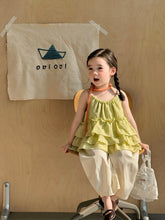 Load image into Gallery viewer, 【予約】アボカドキャミソール+ボリュームパンツ　夏　set up 90～140ｃｍ　子供服　 Wselect　SS 子供服　 Wselect - W select  baby kids
