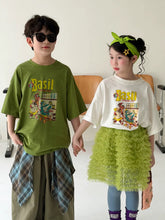 Charger l'image dans la galerie, 【予約】アメカジキャラTシャツ　夏　100～160ｃｍ　子供服　 Wselect　SS 子供服　 Wselect - W select  baby kids
