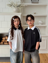 Load image into Gallery viewer, 【即納】Matilda&amp;lee スポーティーラインTシャツ　韓国子供服　90〜160 Jr. Wselect - W select  baby kids
