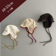 【予約】パイロットキャップ　シンプル　ボア　ニット帽　キャップ　AW 　Kids　冬　Wselect - W select  baby kids