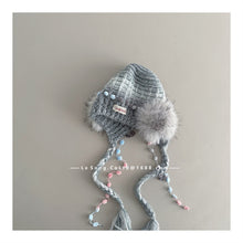 Load image into Gallery viewer, 【予約】レインボーニットキャップ　シンプル　ボア　ニット帽　キャップ　AW 　Kids　冬　Wselect

