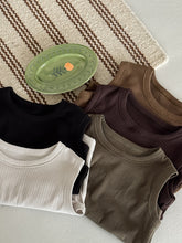 Charger l'image dans la galerie, 【予約】リブハーフタンク　tops 夏　80〜130  Tシャツ　kids 子供服　SS　Wselect - W select  baby kids
