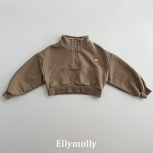 Load image into Gallery viewer, 【予約】アーチピグハーフジップ　トップス　ジップ　AW 韓国  韓国子供服　2026 ELLYMOLLY - W select  baby kids
