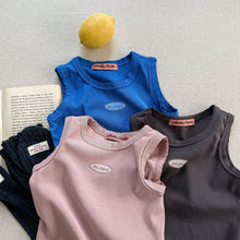 Load image into Gallery viewer, 【予約】ベーシックタンク  夏　シンプル　80～130ｃｍ　子供服　 Wselect　SS 子供服　 Wselect - W select  baby kids
