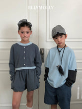 画像をギャラリービューアに読み込む, 【予約】カカオカラーマッチングティー　Tシャツ SS 韓国 2026 ELLYMOLLY - W select  baby kids
