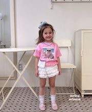 Load image into Gallery viewer, 【即納】サングラス猫Tシャツ　second moment  Tシャツ　韓国子供服　90〜160 Jr. Wselect - W select  baby kids
