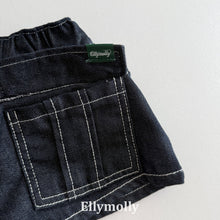 Load image into Gallery viewer, 【予約】フラップノンフェイドパンツ　ボトム　ハーフパンツ　AW 韓国  韓国子供服　2026 ELLYMOLLY - W select  baby kids
