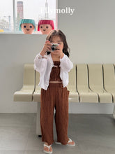 Load image into Gallery viewer, 【予約】ポップコーンワイドパンツ PT SS 韓国 2026 ELLYMOLLY - W select  baby kids

