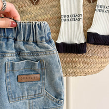 Load image into Gallery viewer, 【予約】シンプルデニムショートパンツ  夏　denim  80～130ｃｍ　子供服　 Wselect　SS 子供服　 Wselect - W select  baby kids
