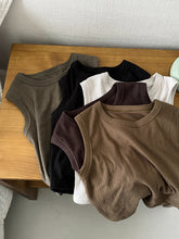 Charger l'image dans la galerie, 【予約】リブハーフタンク　tops 夏　80〜130  Tシャツ　kids 子供服　SS　Wselect - W select  baby kids

