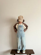 Load image into Gallery viewer, [Ready to ship] Vintage denim overalls SET Kids Winter 90cm-140cm Wselect
