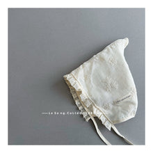 Charger l'image dans la galerie, 【予約】女の子のcottonバブーシュカ　夏　40～48ｃｍ　帽子　baby SS Wselect - W select  baby kids
