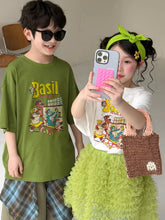 Charger l'image dans la galerie, 【予約】アメカジキャラTシャツ　夏　100～160ｃｍ　子供服　 Wselect　SS 子供服　 Wselect - W select  baby kids
