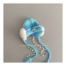 Load image into Gallery viewer, 【予約】レインボーニットキャップ　シンプル　ボア　ニット帽　キャップ　AW 　Kids　冬　Wselect
