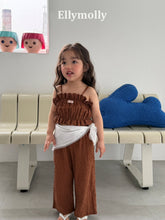 Load image into Gallery viewer, 【予約】ポップコーンワイドパンツ PT SS 韓国 2026 ELLYMOLLY - W select  baby kids
