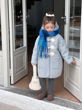 Load image into Gallery viewer, 【予約】カラーダッフルコート　ダッフル　羽織　ロング　あったか　blue　red　110～170ｃｍ　Wselect
