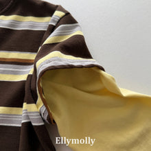 Load image into Gallery viewer, 【予約】キャンパスカラーブロックティー　長袖　トップス　AW 韓国  韓国子供服　2026 ELLYMOLLY - W select  baby kids
