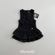 【予約】モナフリルワンピース　ガール　AW 韓国  韓国子供服　2026 ELLYMOLLY - W select  baby kids